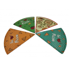 Prato Fatia de Pizza de Melamina 22cm - Rocie