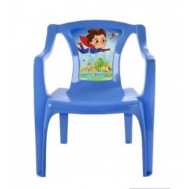 Cadeira Super Herói Infantil Azul - Arqplast